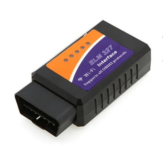 Автомобильный дианостический сканер KWOKKER ELM327 V2.1 OBD2 CAN BUS WIFI ELM 327 протоколы для
