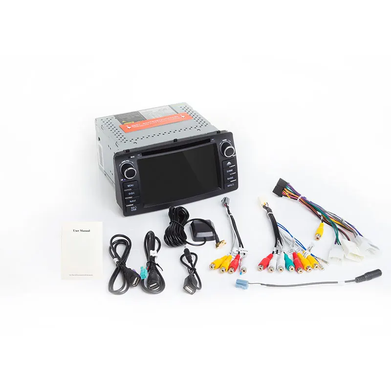 Sale Josmile 2 Din Car DVD Player For Toyota Corolla E120 BYD F3 2000 2005 2006 Radio Multimedia Head Unit Stereo GPSNavigation Audio 5