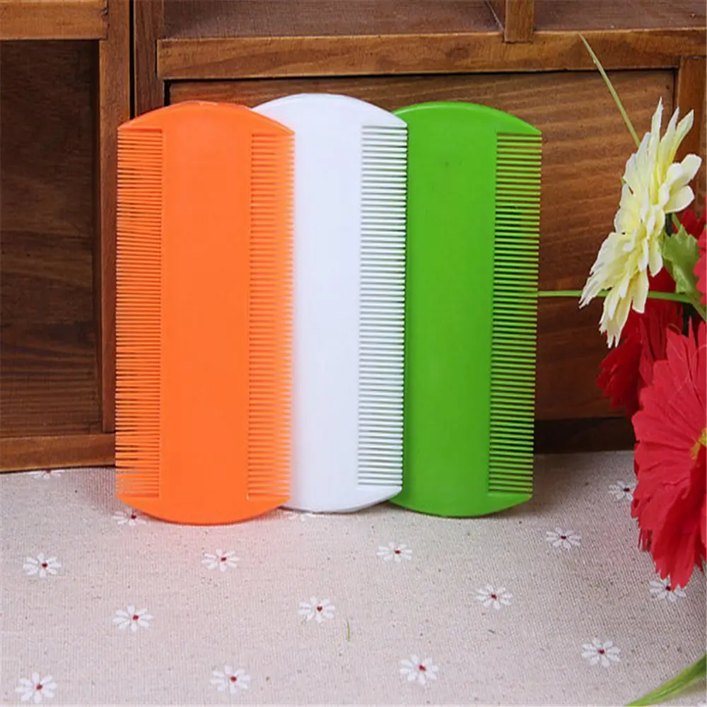 Double Sided Nit Fine Tooth Head Lice Hair Combs for Kids Pet Flea
