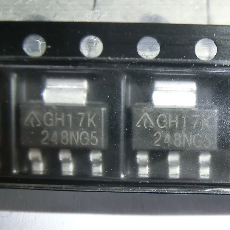 50 шт (GH17K) AZ1117H ADJ SOT223|sot223| |