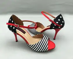 Удобные и модные латинские танцевальные туфли для сальсы туфли для танго свадебные и вечерние туфли для женщин 6205B-DS