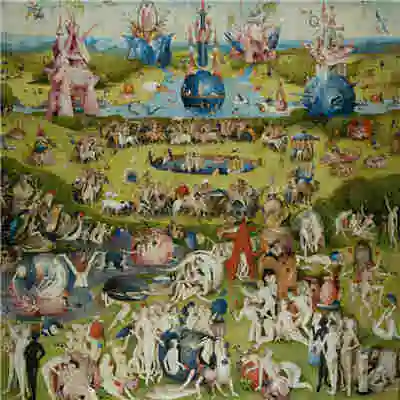 Сад земных прелестей от Hieronymus Bosch S декоративная тканевая занавеска для душа - Цвет: Очищать