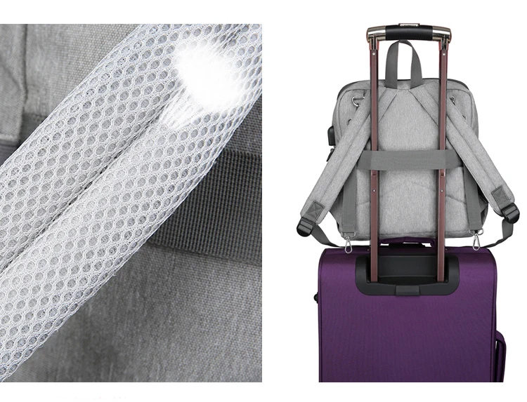 3 в 1 детский рюкзак для пеленок Мумия сумка Детская безопасность сиденье водостойкий ремень безопасности путешествия многоразовые