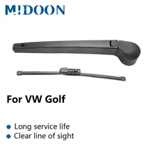 MIDOON Задний рычаг стеклоочистителя и Задняя щетка стеклоочистителя для Volkswagen Golf Mk4 Mk5 Mk6 Mk7/Golf Plus