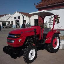 35HP 4WD сельскохозяйственный трактор, солнцезащитный козырек и кабина опционально