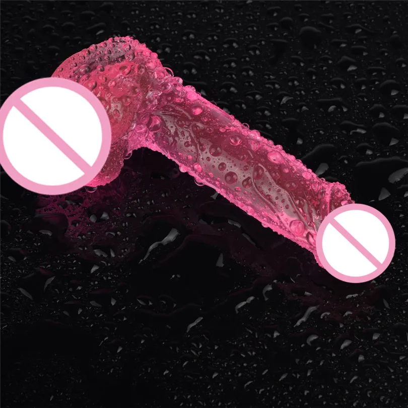 

Jelly Dong Realistic Veined Dildo Hot Erotic 1pcs Penis Female Clit G-Spot Waterproof Sex Toy for Woman Realistic Sex Toy New #F