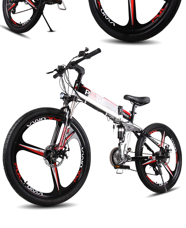 Excellent electric bike 26inch Aluminum Folding electric Bicycle 500W Powerful 48V12.5A Lithium Battery e bike Snow /Mountain/city ebike 14