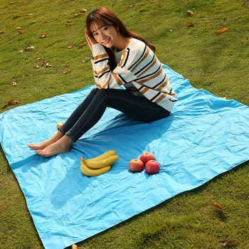 

Camping Folding Picnic Mat Portable Pocket Compact Garden Moistureproof pad Blanket Waterproof Ultralight Yoga Outdoor