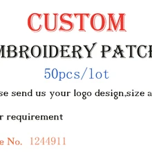 Пользовательские вышивки патч DIY 50 шт./лот модные смешанные одежды нашивки аппликация одежды
