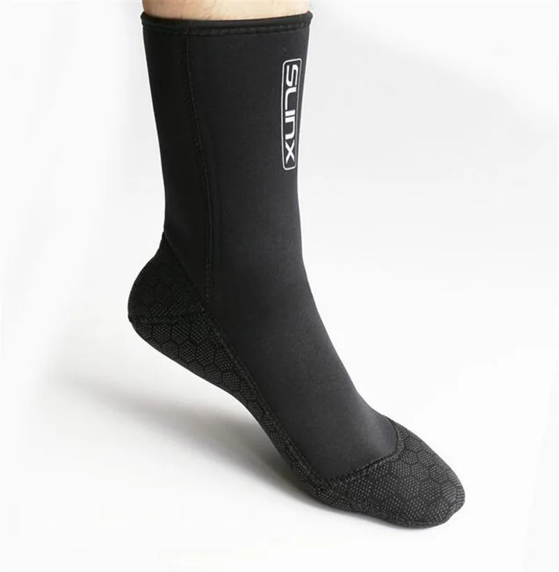 SLINX 3MM Swimming Boot Scuba Swimwear Wetsuit Diving Socks Anti Scratches Warming Snorkeling Socks