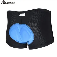 ARSUXEO женские велосипедные Велосипедное нижнее белье 3D Coolmax Силиконовые мягкие дышащие быстросохнущие спортивные шорты одежда