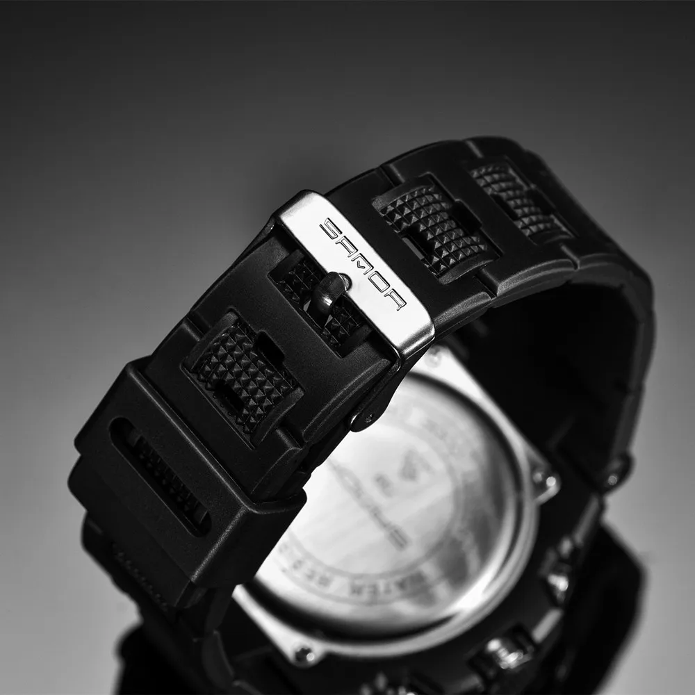 Новые SANDA 739 спортивные мужские часы Топ бренд Роскошные военные кварцевые цифровые часы мужские водонепроницаемые S Shock часы relogio masculino