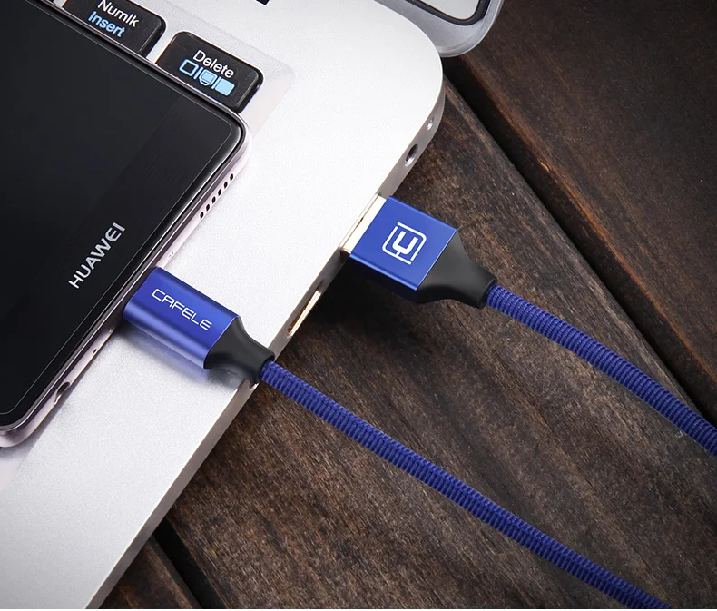 Cafele usb type-C кабель для зарядки мобильного телефона для samsung S10 S9 Plus Xiaomi Mi 9 8 huawei Oneplus USB C type-C кабели