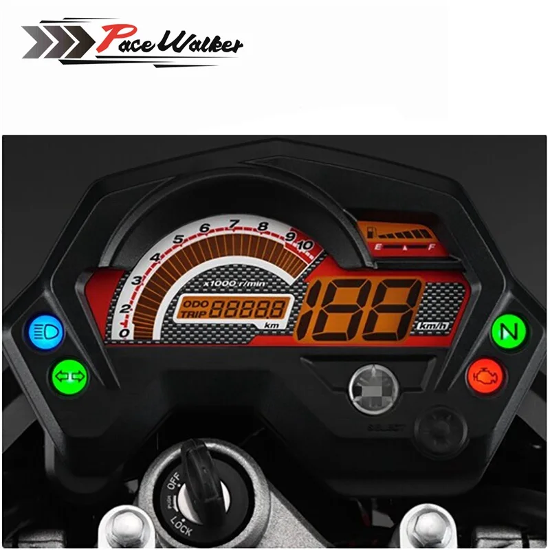 

Motorcycle Tachometer FZ16 Speedometer The New ABS Panel LCD With Luminous Case For Yamaha fz16