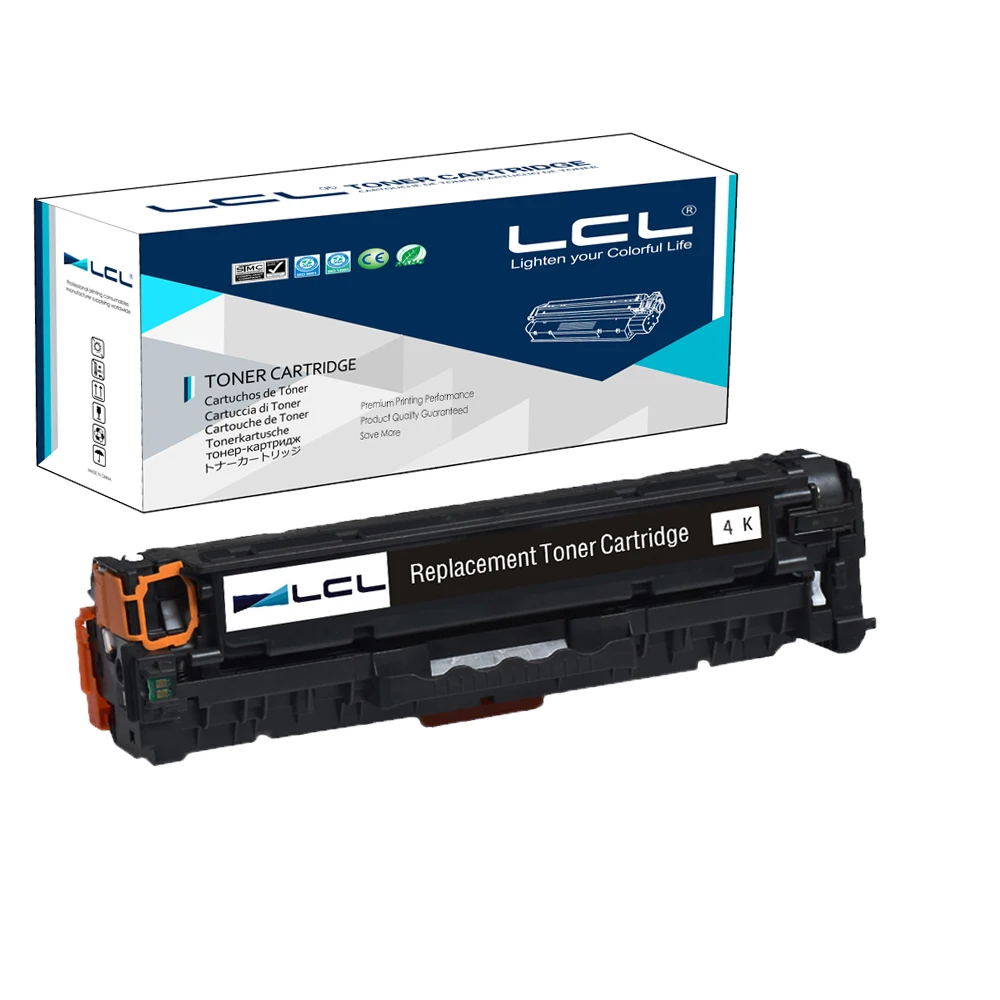 Тонер картридж Any1 LCL 410A 410X CF410A CF410X CF411X CF412X CF413X (1 упаковка) совместимый с HP Color LaserJetPro