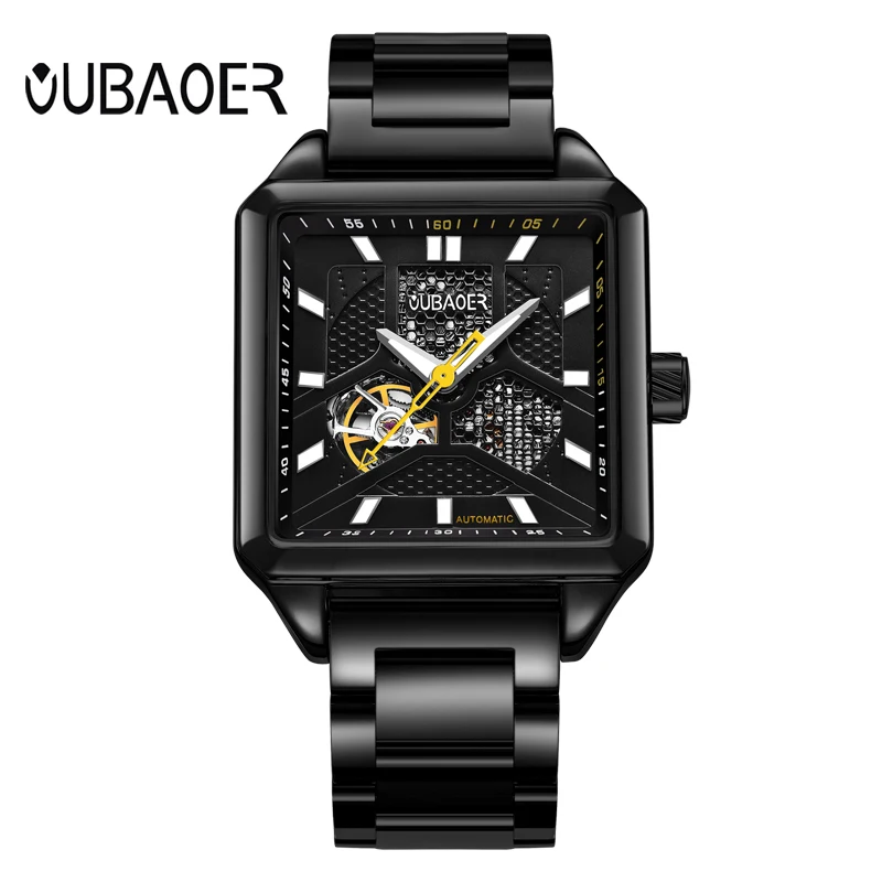 

Stainless Horology Automatic Mechanical Watch Men Fashion Steel Waterproof Watches Gentlemen Business Wristwatch Horloge Relogio