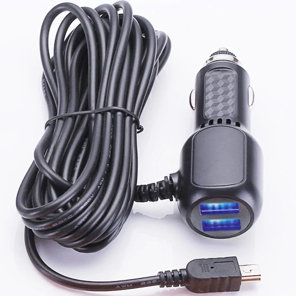 Car Charger Vehicle Power Charging Cable Cord For Garmin Nuvi GPS 55LM