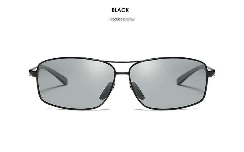 VCKA дизайн фотохромные Солнцезащитные очки Квадратные мужские брендовые поляризованные Обесцвечивающие очки мужские очки антибликовые очки