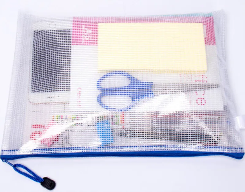 A3/A4 водонепроницаемый пластик на молнии бумажная папка для файлов книга карандаш ручка чехол коробка файл хранения документов сумка для офиса студенческие принадлежности