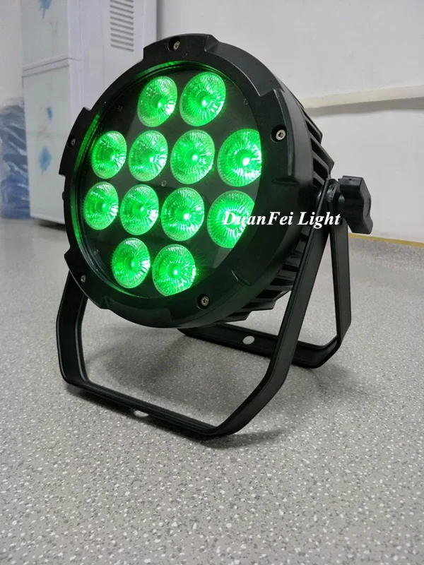 12x12w led battery flat par  (2)