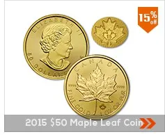 2015 Canadian Maple leaf