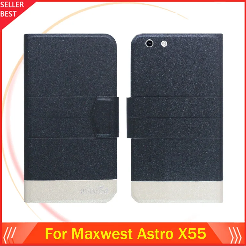 

5 Colors Factory Direct!! Maxwest Astro X55 Case Luxury Leather Anti-slid 100% Special Phone Fashion Cover Free Shipping