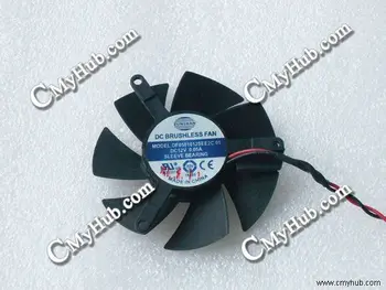 

Genuine For Sapphire X1300 HD4650 HD3650 DF0501012SEE2C 01 DF0501012SEE2C01 DC12V 0.05A 2Pin 2Wire 45x45x10mm Cooling Fan