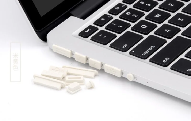 New Silicon For Macbook Air Pro Retina 11 12 13 15 USB Dust Plug Anti-Dust Plug Cover for Macbook Air Pro 13 Laptop Dustproof  (7)