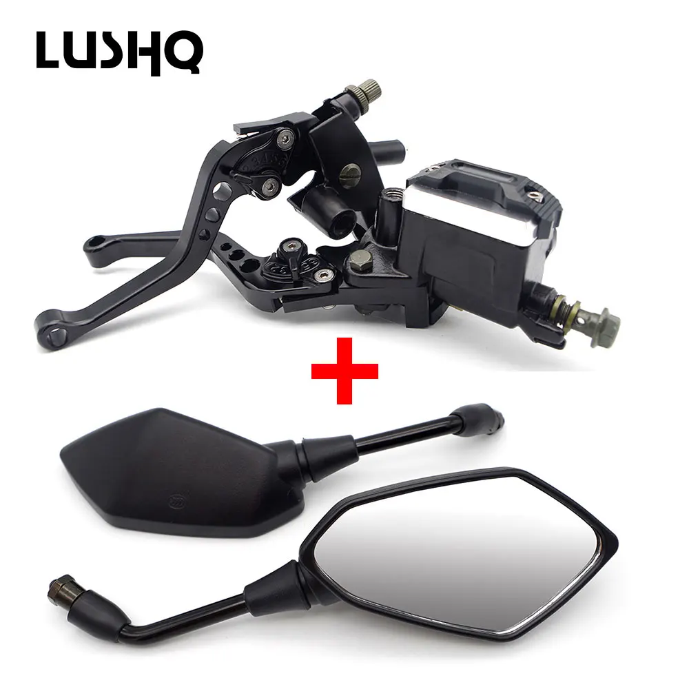 

Motorcycle Brake Clutch Hydraulic Lever motorcycle mirror for honda cb600f kawasaki z750 ktm exc 450 suzuki gsf 1200 YAMAHA FZ25
