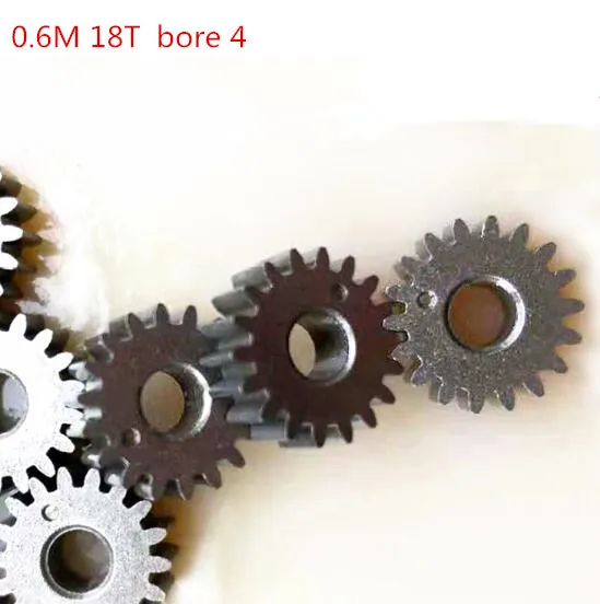 Ingranaggi Metallici Per Modellini RC - 10 Pezzi Pignone 18T Modulo 0.6 In Acciaio Antiusura - Foto 12