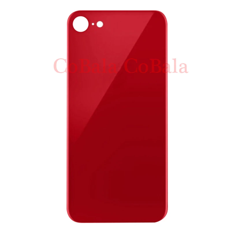 10 шт. OEM качество большое отверстие для камеры iPhone SE 2020 SE2 2 задняя крышка