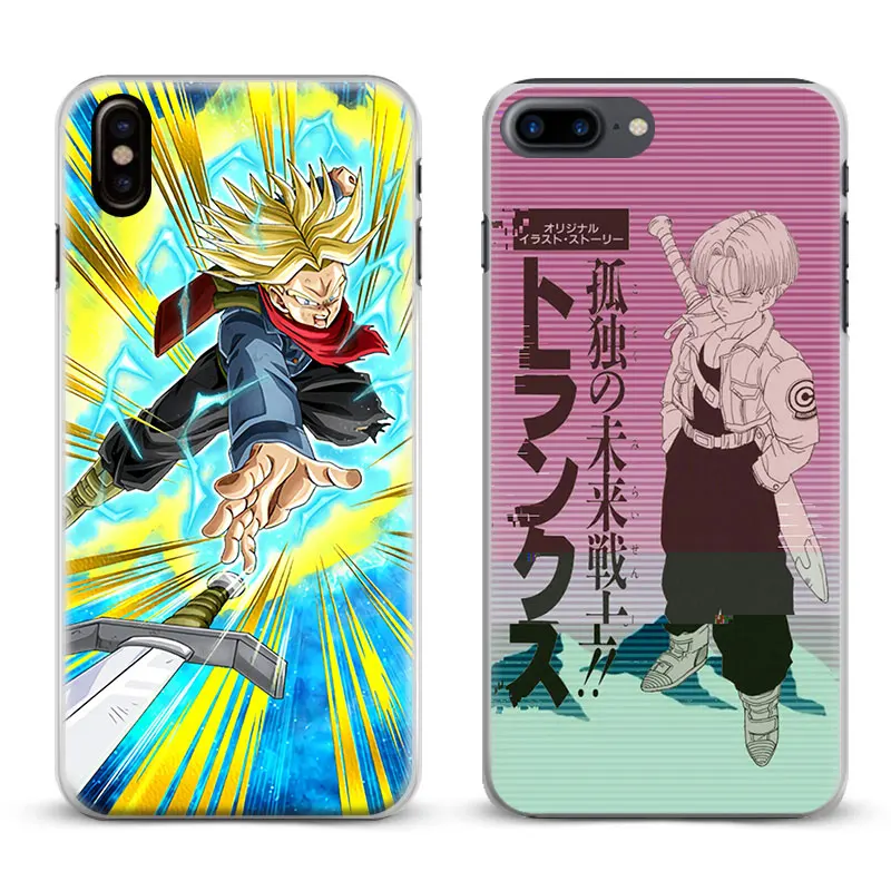 

Dragon Ball Z DBZ Trunks Anime Phone Case Shell Cover For Apple iPhone XS MAX XR X 8Plus 8 7Plus 7 6sPlus 6s 6Plus 6 5 5S SE