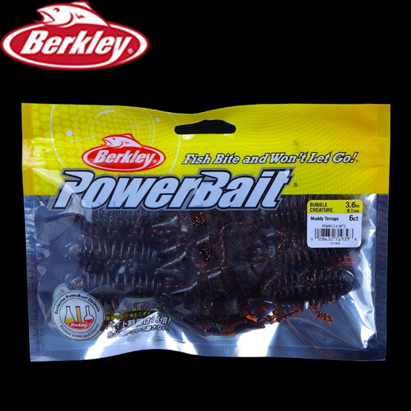 Berkley Power Bait Brand 6Pcs Fishing Bait Soft Lure 9.1cm For Bass Fish Suit For Jig Head Lure Bubble Shrimp Bait PUREFISHING
Berkley Power Bait Brand 6Pcs Fishing Bait Soft Lure 9.1cm For Bass Fish Suit For Jig Head Lure Bubble Shrimp Bait PUREFISHING