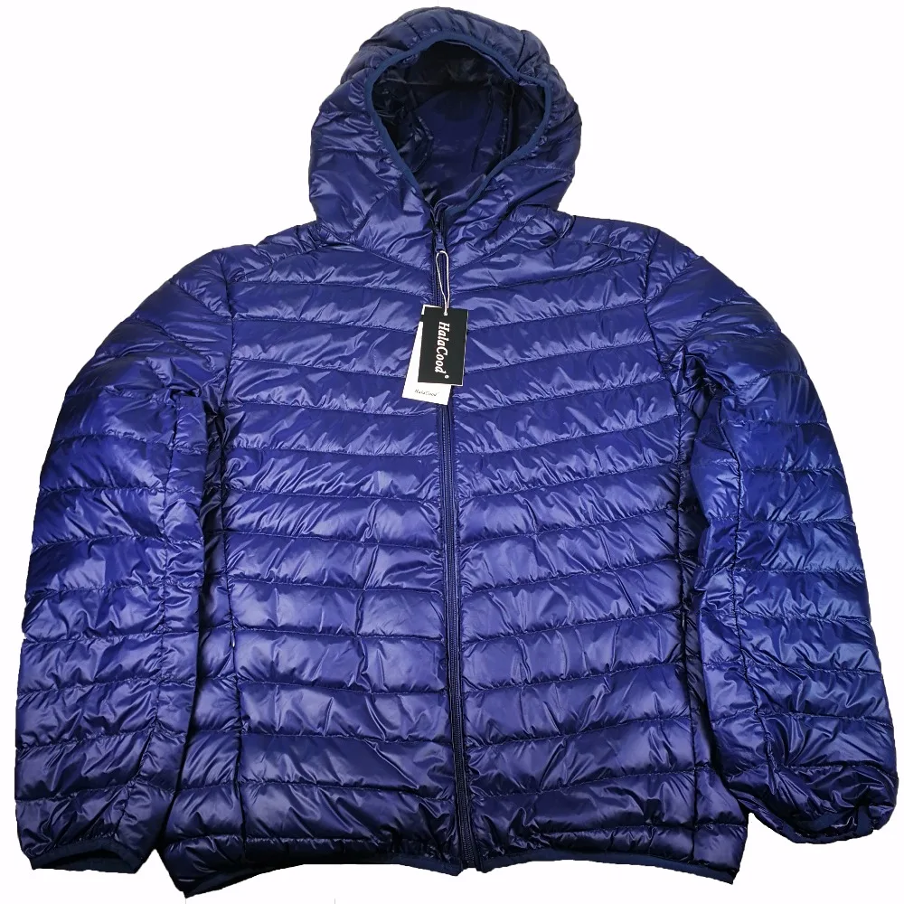 Down Jackets Men Winter Ultra Light Duck Down Coats Windproof Outwear Casual Brand
