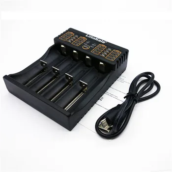 

LiitoKala Lii-402 18650 Battery Charger For 1.2V 26650 16340 RCR123 14500 LiFePO4 Ni-CD Ni-MH Rechareable Batteries