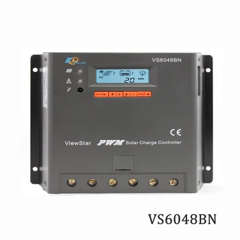 

Solar Charge controller VS6048BN 60A 12V 24V 36V 48V PWM Viewstar Programmable charger Regulators support MT50 WIFI Bluetooth