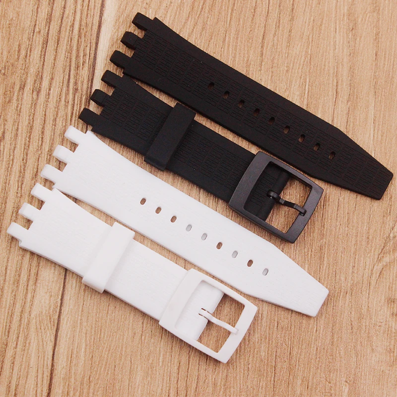 Новинка! Силиконовый ремешок для часов Swatch серия механических svgk403 402 SVGB400