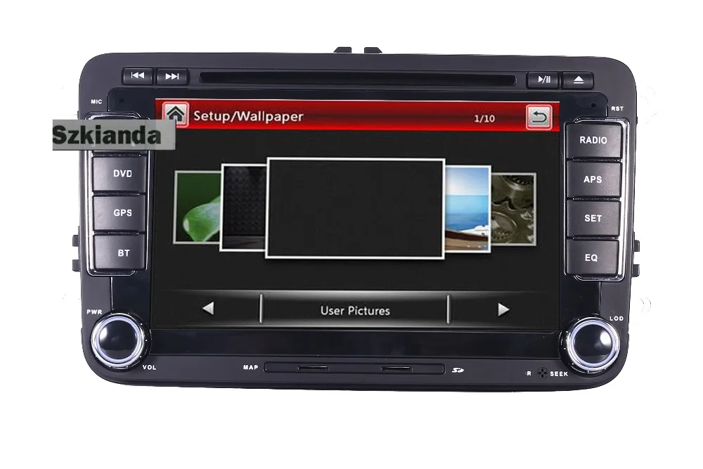 Discount Factory price 7" Touch Screen Car DVD for VW Golf Polo Jetta Bora Passat Wifi 3G GPS Bluetooth Radio USB SD Free GPS MAP 4