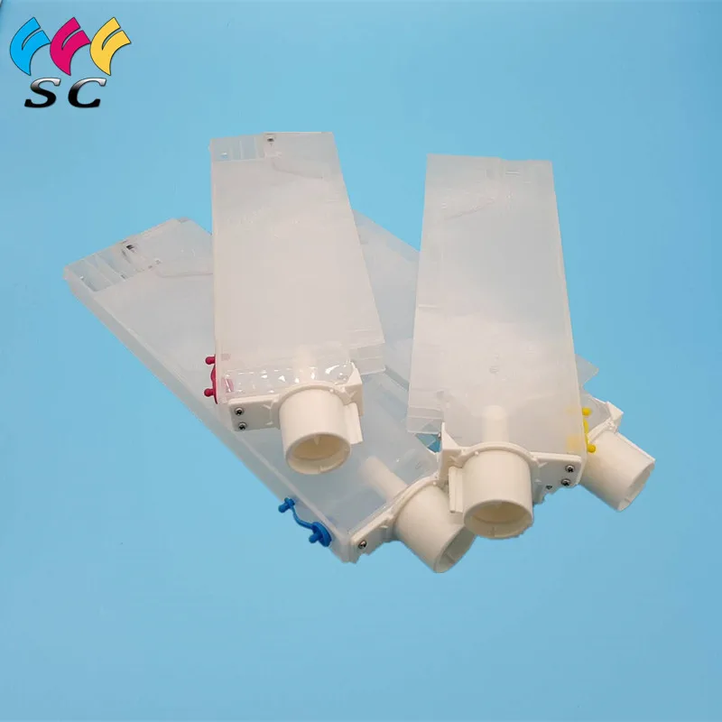 

Vertical bulk ink system waterbased/ Solvent Refillable ink cartridge with tank for Roland,For Mimaki, For Mutoh