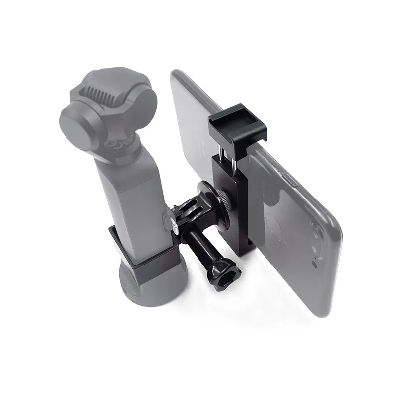 OSMO карманные держатели для камеры Кронштейн для мобильного телефона металлический зажим с Кабельная линия USB для DJI OSMO Карманная камера ручной карданный