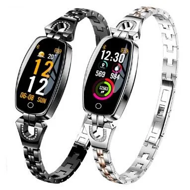 

H8 Gift female band heart rate blood pressure women smart watch Fitness bracelet sport watch smart wristband PK amazfit Pk xiomi