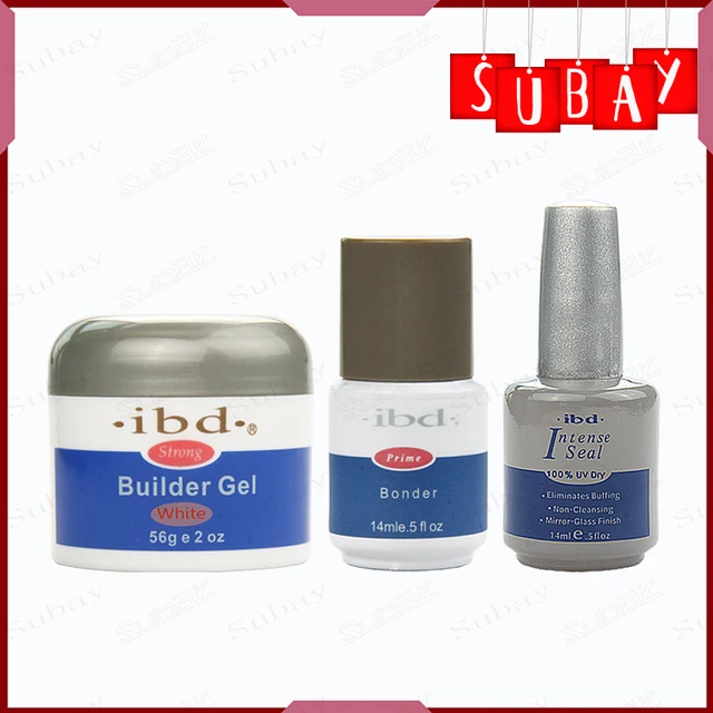 Total 3pcs 1pcs Clear Ibd Strong Builder Uv Gel Bonder Primer Total 3pcs 1pcs Clear Ibd Strong Builder Uv Gel Bonder Primer Prime Base