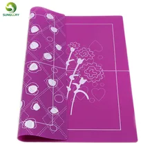 Силиконовый коврик для выпечки лайнеры изготовитель коржей для пиццы Тесто Роллинг тесто не-Противоскользящий коврик гриль разминающий коврик покрытие для готовки инструменты кухня