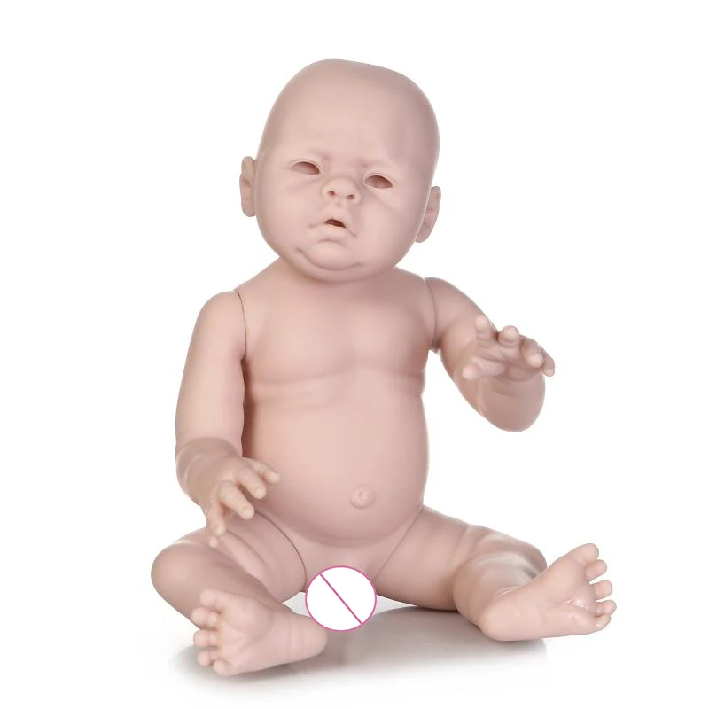 Reborn Baby doll комплект Анатомически правильная 2" Неокрашенные Пустые мягкого силикона reborn Baby doll Набор" сделай сам "bebe комплект натуралистичные куклы мальчиков, девочек
