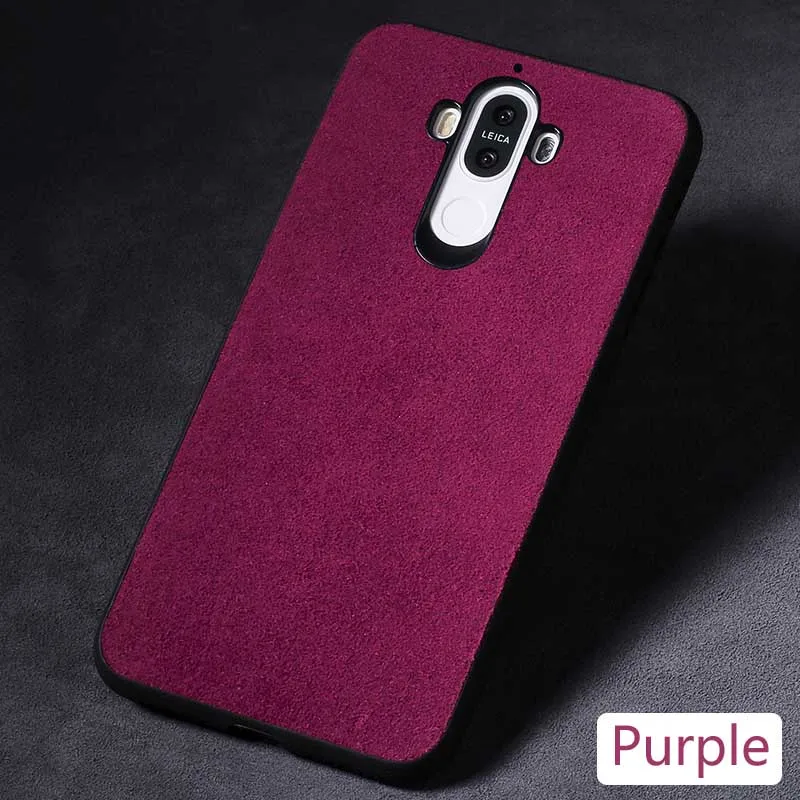 20-Purple Wangcangli брендовый полностью ручной работы подлинный кожаный чехол для телефона для huawei Nova2 удобный сенсорный универсальный чехол для телефона - Цвет: 20-Purple