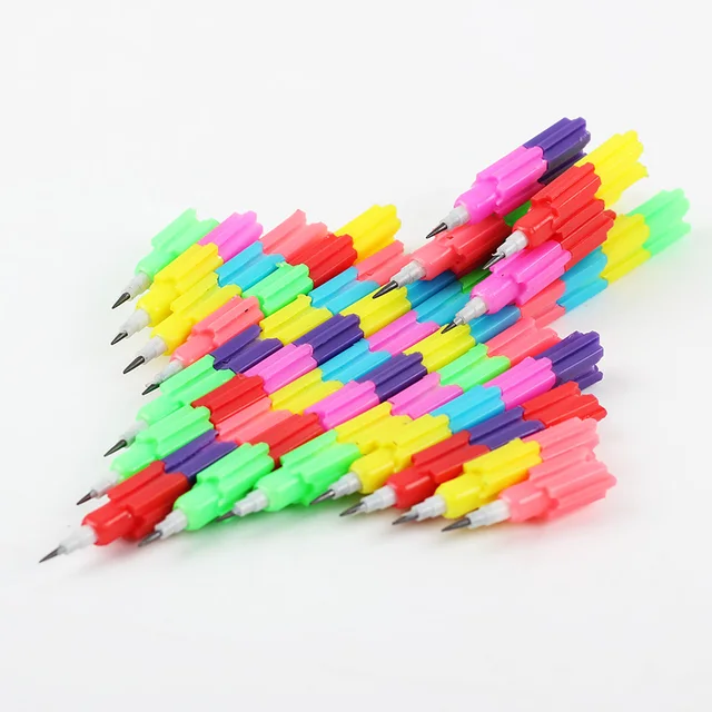 Buy New Design Building Block Pencil Office School