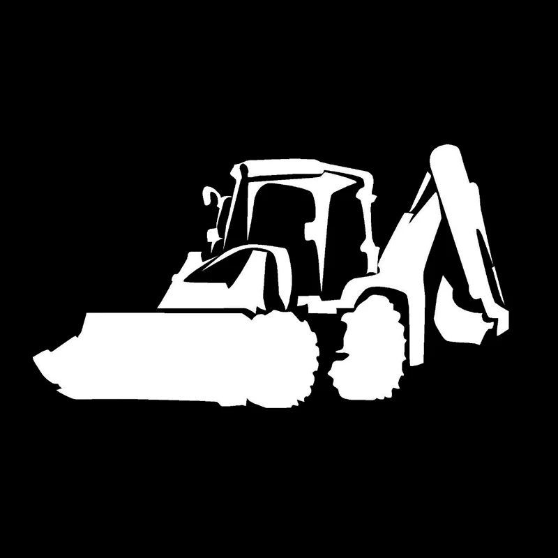 Funny JCB Digger Decal Sticker
