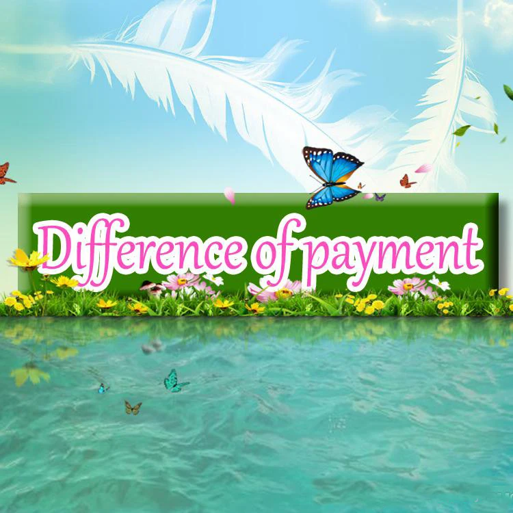 

Difference of payment