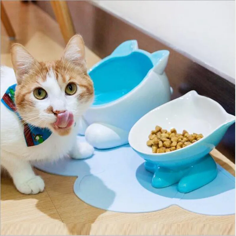Mr Bug Pet Dogs Cats Food Bowl Dogs Cats Feeder For Food Eating