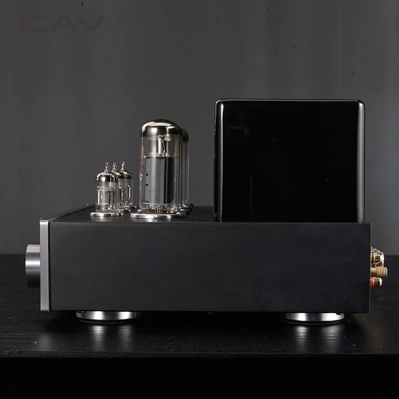 CAV T-6a Hi-Fi ламповый аудио усилитель EL34 Five Pole power Tube домашний кинотеатр усилители HiFi 2,0 канальный 14 Вт HQ ламповый усилитель